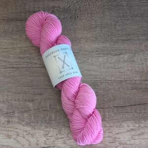 Pink Hand Dyed Yarn